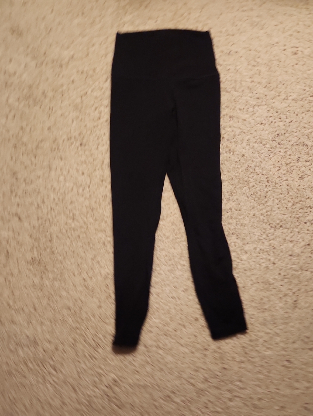 Lululemon Women's Black High-Waist Leggings, Size 2